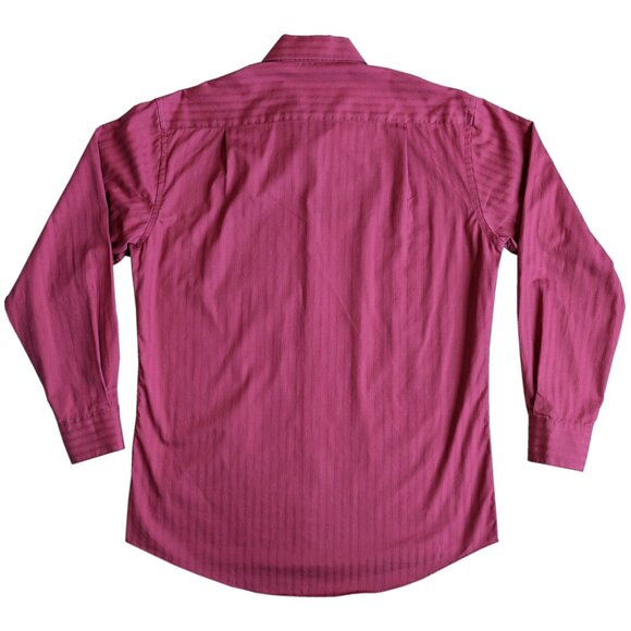 J. Ferrar Men's Modern Fit Dress Shirt Red | 15.5 / 32-33 - Picture 2 of 4